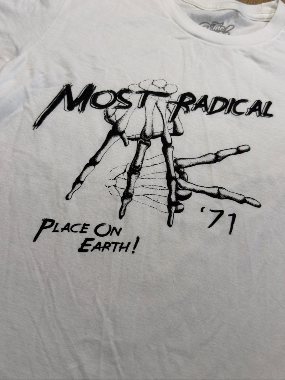 MOST Radical White Short-Sleeve Graphic Tee